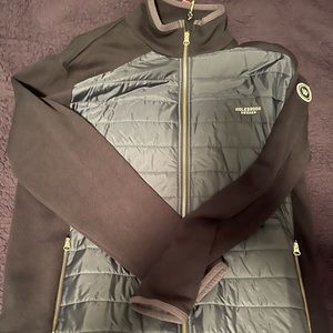 NWT MENS HOLEBROOK SWEDEN PEDER FULL-ZIP WINDPROOF STRETCH LINEN SIZE XLARGE.